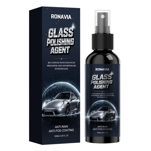 RONAVIA 玻璃抛光剂 汽车车窗玻璃清洁去污防雾清晰视线便携剂