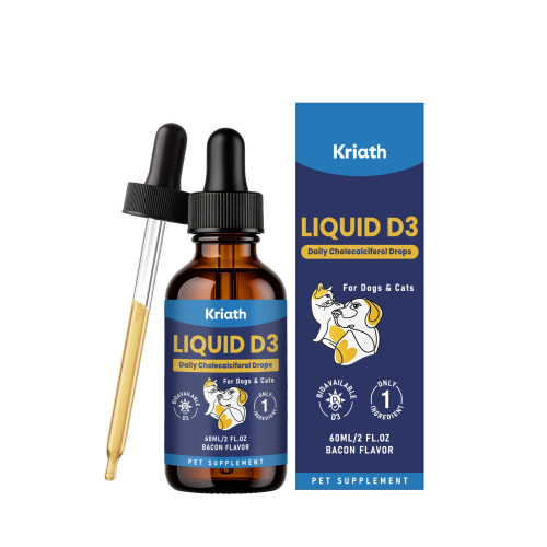 Kriath 宠物维生素D3营养滴剂 日常温和呵护宠物身体平衡补充营养
