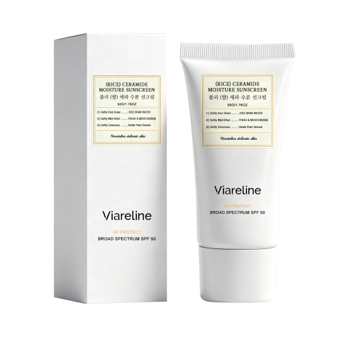 Viareline 大米保湿防护乳 夏季户外轻薄保湿肌肤清爽便捷防护乳