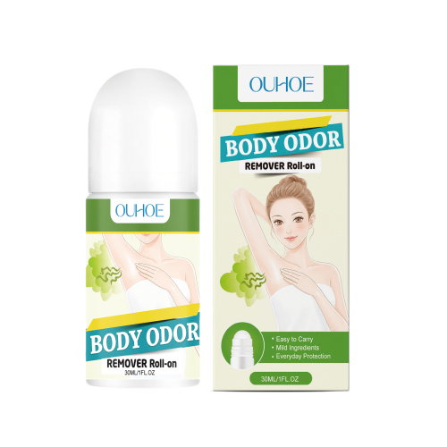 OUHOE 腋下护理滚珠 日常身体腋下清洁清新温和不刺激舒适不粘腻