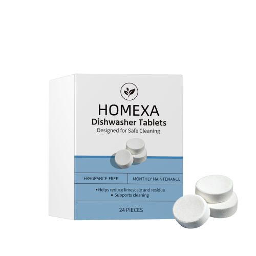 HOMEXA 洗碗机清洁片 深层净护水垢护理日常养护使用便捷清洁片