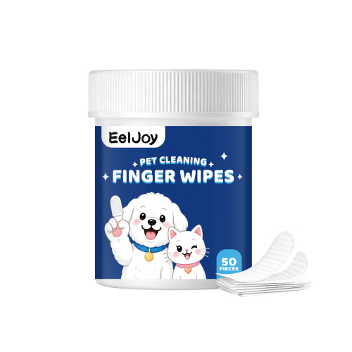 EelJoy 宠物清洁指套湿巾 清洁宠物口腔牙齿牙垢清新洁净指套