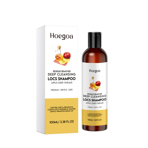 HOEGOA 苹果醋净爽洗发水 深层洁净油脂轻盈舒适头皮温和均衡洗发水