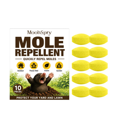 MOONSPRY 鼹鼠驱避丸 长效阻隔双用耐候简易布设庭院户外用品