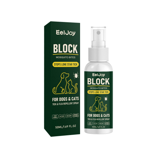 EELJOY 蜱虫和跳蚤驱避喷雾 猫狗通用户外防护轻薄雾质便携随行喷雾