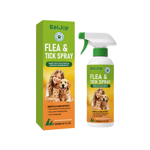 EelJoy 宠物跳蚤蜱虫喷雾 日常猫狗宠物驱虫毛发清洁防护喷雾剂