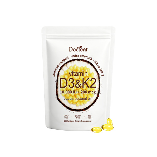 Docteat D3K2身体营养胶囊 日常温和呵护身体补充营养提升活力