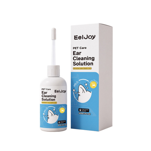 EeUoy 通用宠物耳朵清洁剂 温和清洁宠物耳部耳垢清爽舒适清洁剂