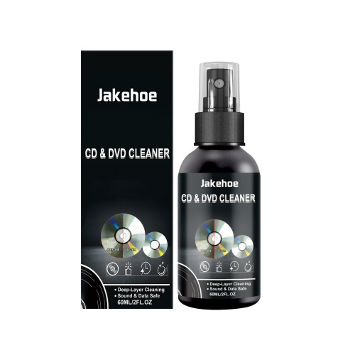 Jakehoe CD清洁剂 清洁光盘黑胶唱片表面污渍指纹灰尘洁净增亮