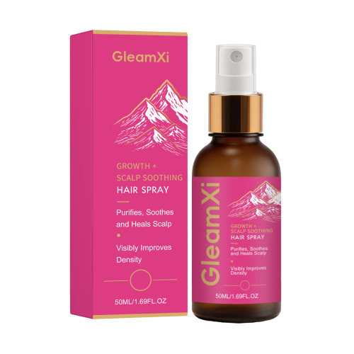 GleamXi 发丝养护精华喷雾 细腻雾状清透易吸收日常头皮养护男女通用喷雾