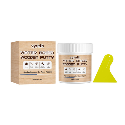 vyreth 橱柜裂纹填充膏 白色适配填缝遮痕刮板抹平固化填充膏