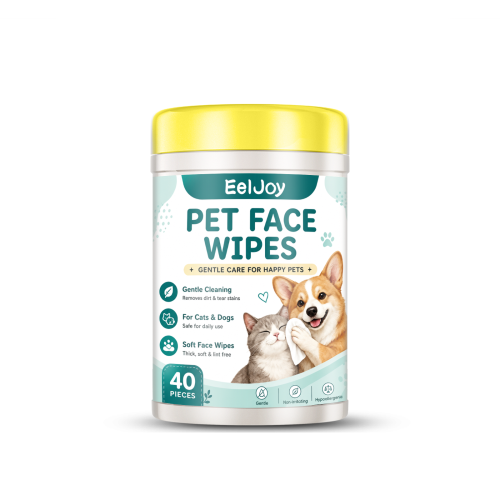 EelJoy 宠物洁面湿巾 猫狗爱宠面部污渍日常清洁干净清爽便携湿巾