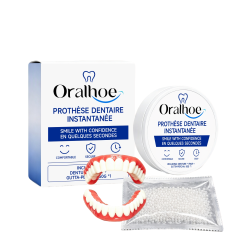 ORALHOE 义齿修饰套装 自主调整贴合稳固自然仿真修饰缺齿舒适口腔护理