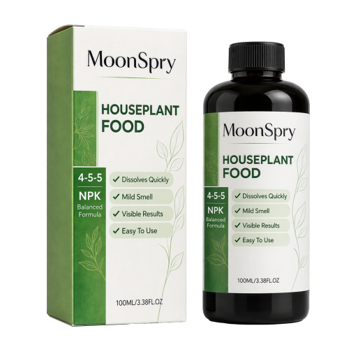 MOONSPRY 室内植物肥料 含氮磷钾室内绿植浇灌喷施密封稳定肥料
