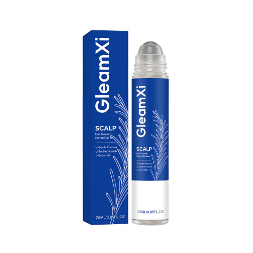 GleamXi 秀发精华滚珠 温和滋润头皮清爽轻盈发丝蓬松丰盈自然光泽