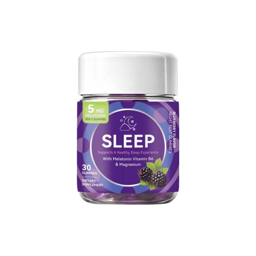 AMZ 褪黑素晚安助眠软糖 调节睡眠睡前舒适精准剂量便携适用软糖