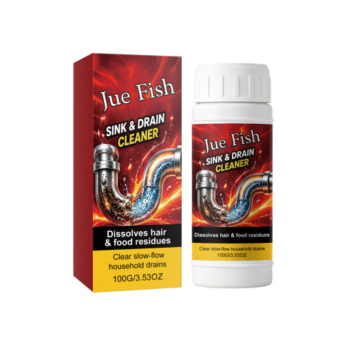 JUE FISH 管道疏通粉 发泡渗透多场景自助便捷异味减轻厕所清洁