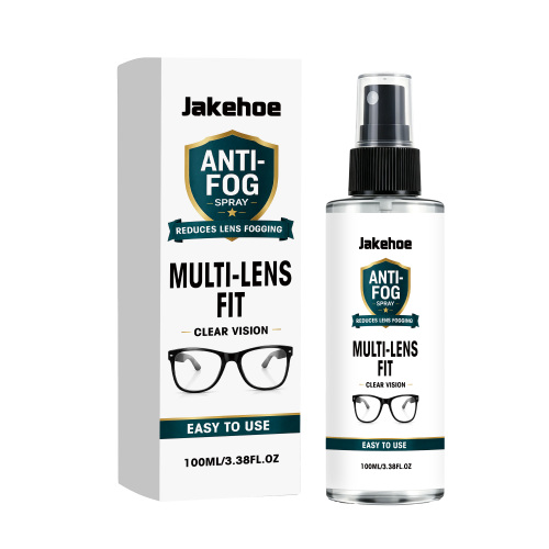 JAKEHOE 眼镜防雾喷雾 防雾通透多镜适配细雾匀喷随身便携喷雾