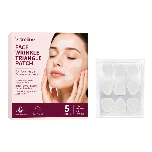 VIARELINE 面部护理贴片 夜间使用轻薄透气贴服多区耐汗稳固贴片