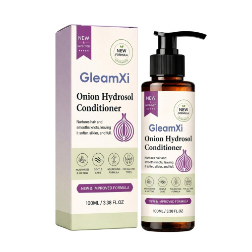 GleamXi 洋葱纯露护发素 含洋葱纯露柔顺防缠焕亮光泽温和低敏护发素