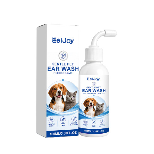 EELJOY 宠物耳朵清洗液 耳垢软化清爽舒缓猫狗通用柔和质地清洗液