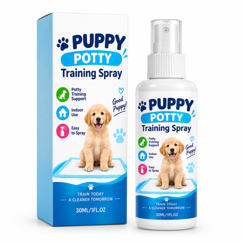 AMZ 幼犬定点排便训练喷雾 气味提示使用便捷小巧便携温和适用喷雾