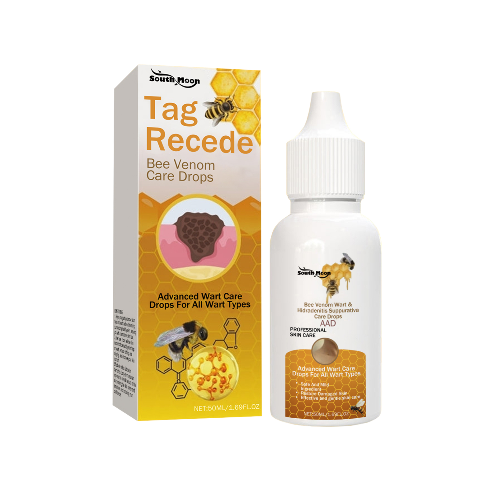 South Moon Verruca Care Drops: Gentle Repair, Skin Clarification, Restoring Smoothness