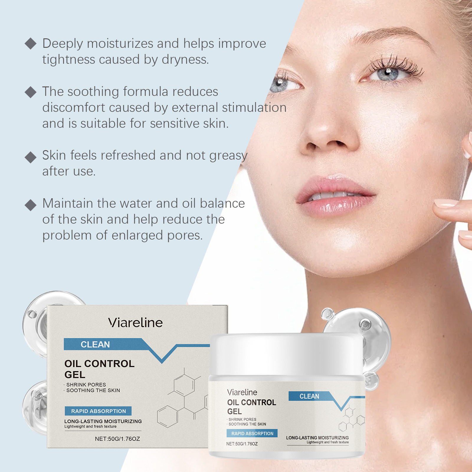 viareline-oil-control-and-soothing-moisturizing-gel-moisturizes-hydrates-and-refreshes-controls-oil-shrinks-pores-and-reduces-blemishes