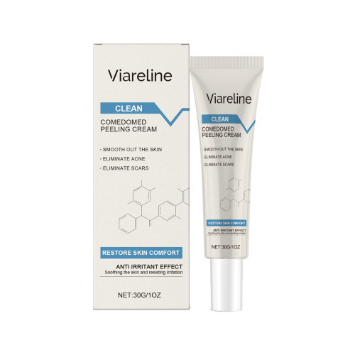 Viareline 去角质粉刺保湿霜 温和护理深层清洁保湿嫩肤焕发自然光彩