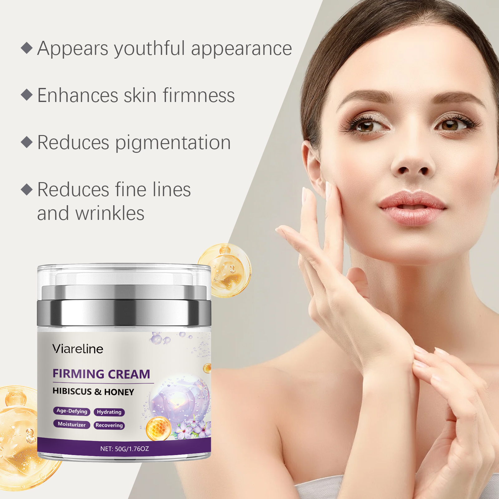 viareline-anti-aging-firming-cream-tighten-the-skin-to-improve-elasticity-fine-lines-carry-bright-improve-dark-heavy-cream