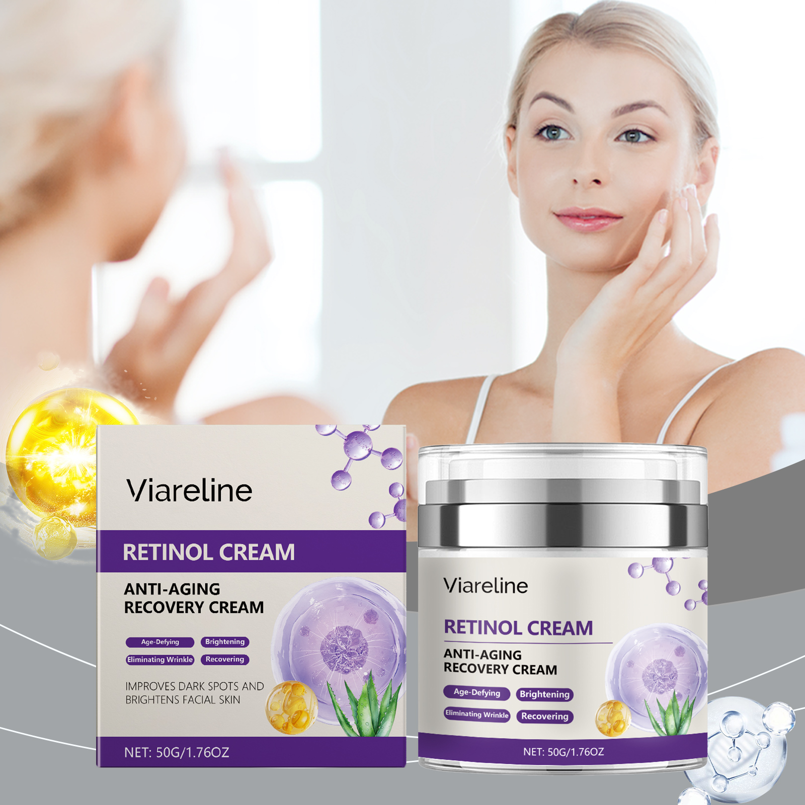 viareline-anti-aging-retinol-cream-nourish-moisture-to-fade-out-fine-lines-carry-bright-improve-skin-elasticity viareline-anti-aging-retinol-cream-nourish-moisture-to-fade-out-fine-lines-carry-bright-improve-skin-elasticity