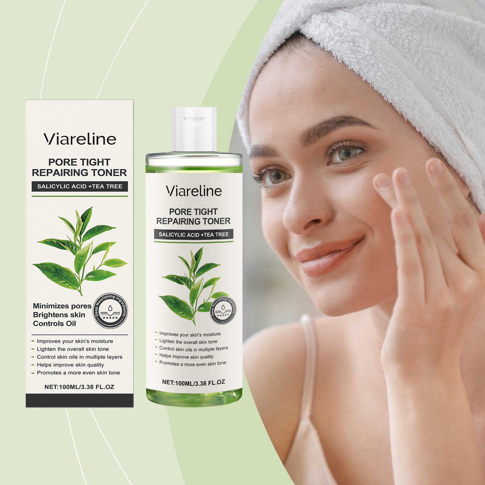 viareline-green-tea-moisturizing-toner-gloss-oil-control-clean-balance-skin-moisturizing-moisturizing-skincare-set