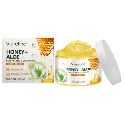 Viareline 芦荟蜂蜜保湿凝胶 晒后舒缓清爽补水控油滋润面部护肤