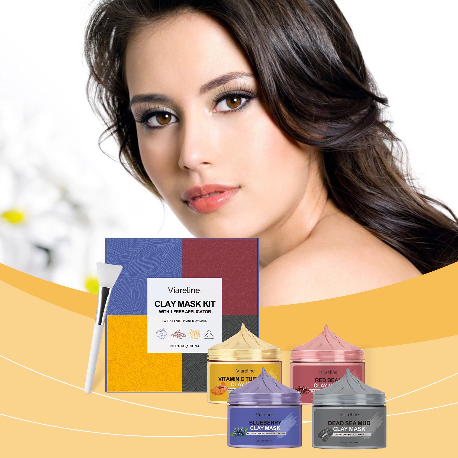 viareline-deep-cleansing-mud-mask-set-gentle-cleansing-hydrating-and-moisturizing-facial-mask
