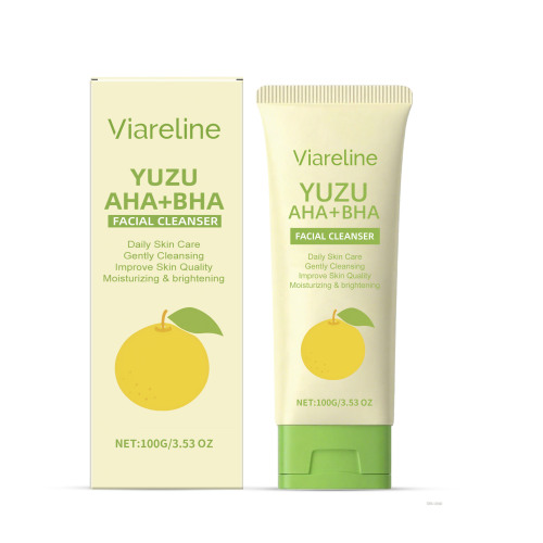 Viareline 柑橘泡沫洁面乳 温和清洁不紧绷清爽控油清香洗面奶
