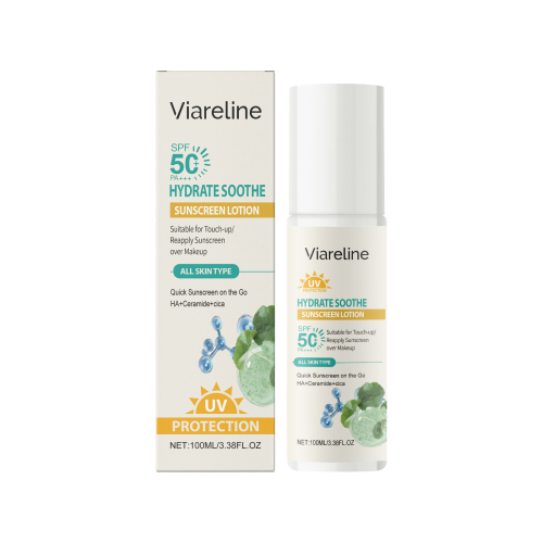 Viareline 保湿防护乳 补水滋润保湿锁水温和清爽舒适呵护肌肤