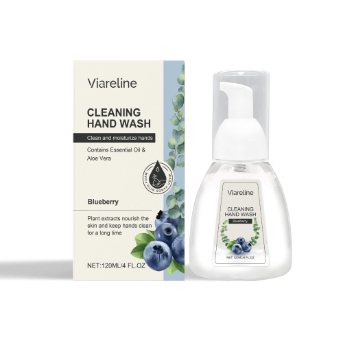 Viareline 泡沫洗手液（蓝莓味） 温和清洁舒缓去污保湿呵护手部清洁泡沫