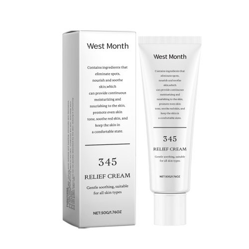West Month 舒缓保湿面霜 滋润肌肤保湿补水温和呵护面部保湿霜