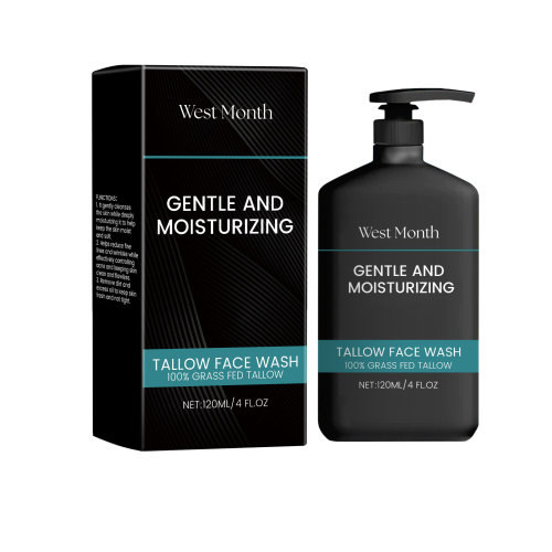 West&Month 男士牛脂洁面乳 面部温和清洁肌肤洁净不紧绷