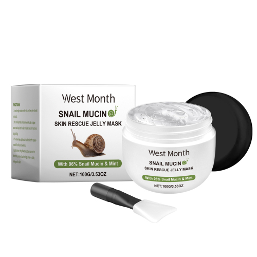 West Month 蜗牛果冻面膜 湿面膜修护面部肌肤瑕疵补水滋润清洁