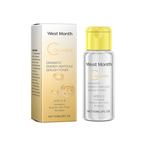 West Month 胶原蛋白爽肤精华水 日常补水滋润清爽面部护理精华水