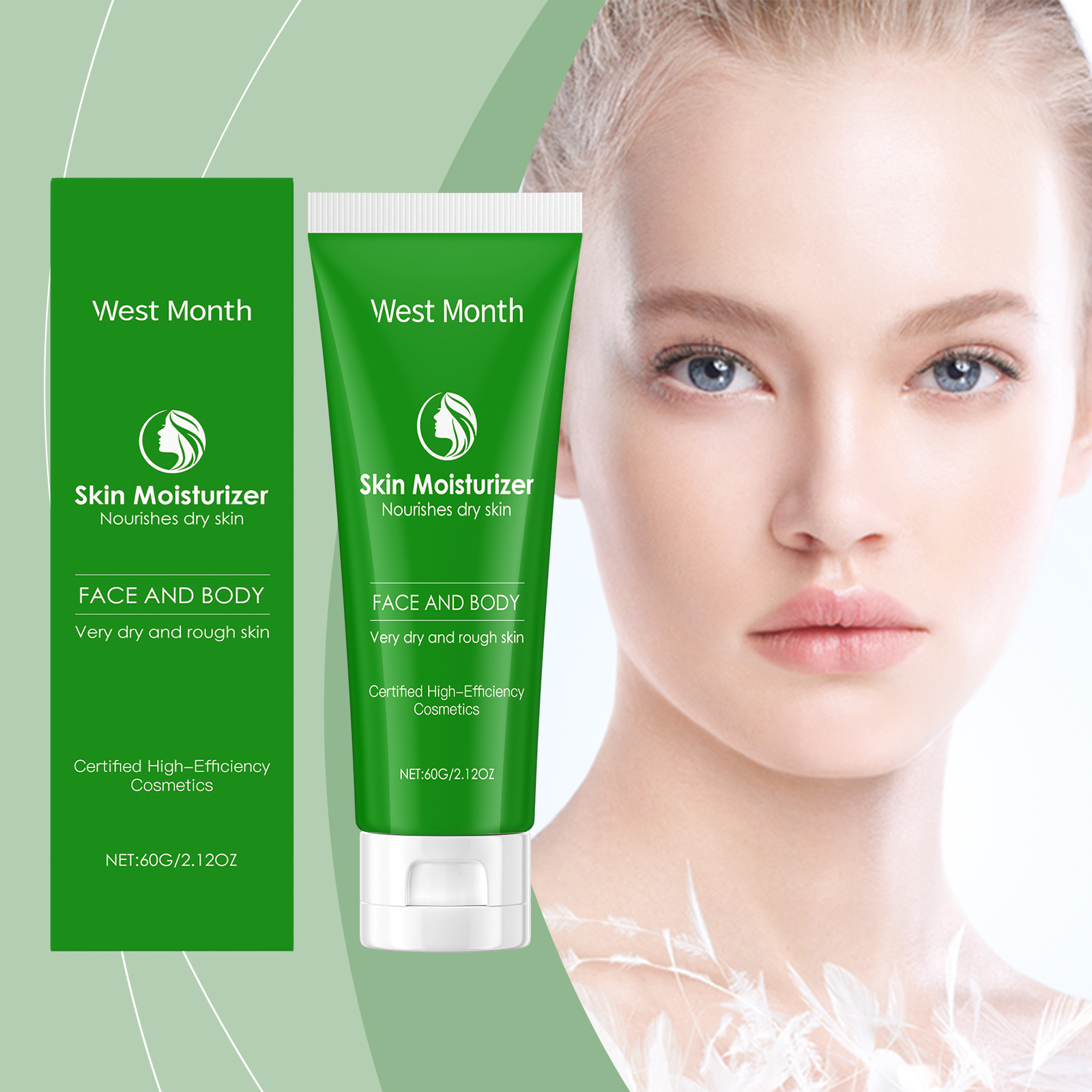 west-month-moisturizing-moisturizer-gentle-moisturizing-facial-skin-repair-dry-moisturizing-moisturizing-face-cream