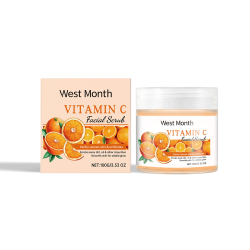 West Month 面部磨砂膏 温和清洁面部肌肤去角质滋润嫩滑焕亮