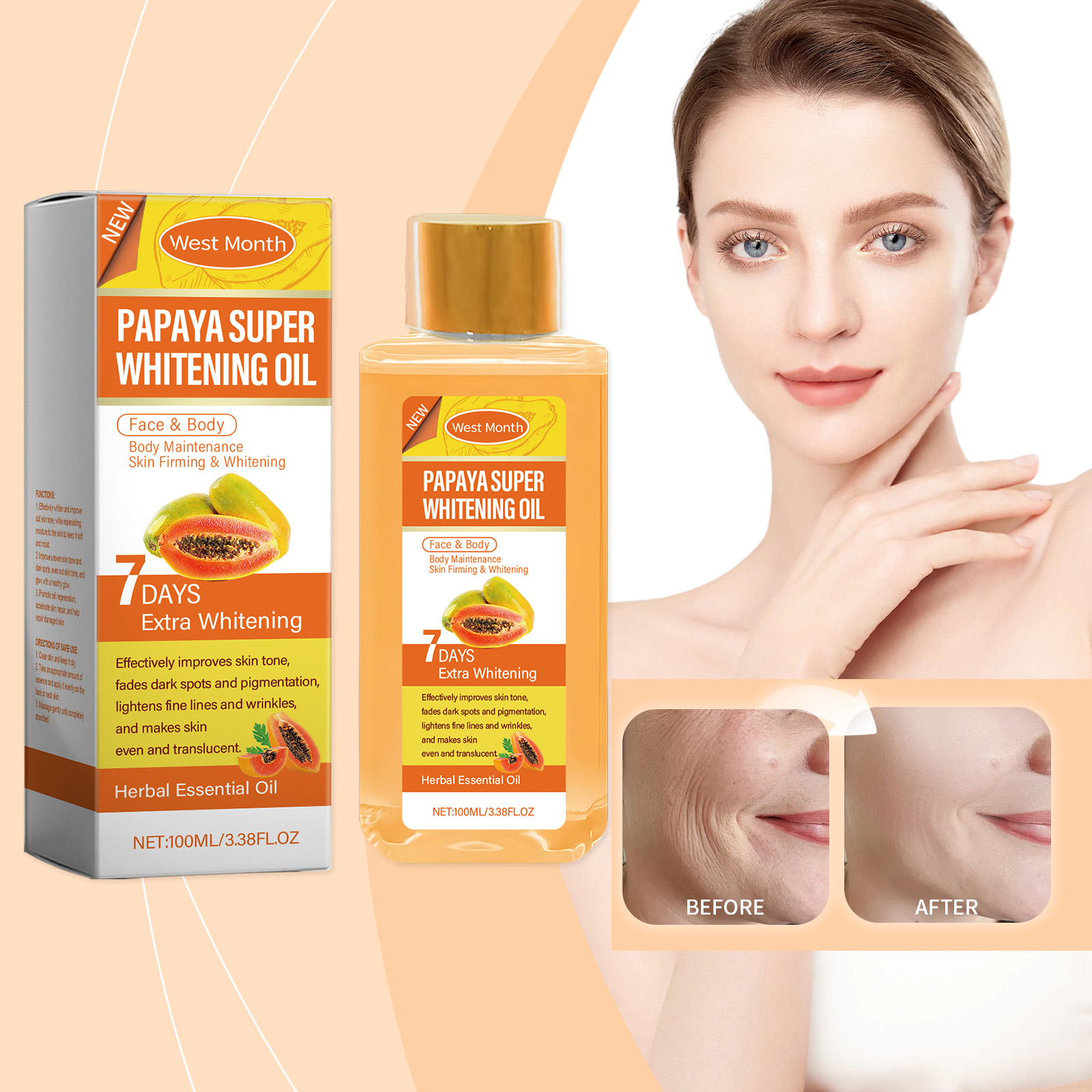 west-month-papaya-body-care-oil-body-massage-and-moisturizing-body-skin-moisturizing-oil