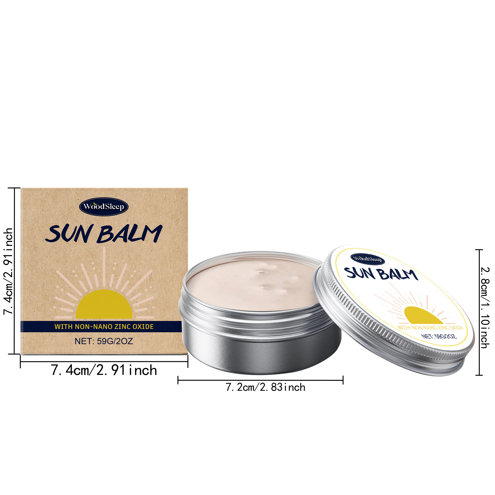 WoodSleep Tallow Protective Cream, Summer Outdoor Body Insulation Skin Protection Hydrating Refreshing Without Greasy_voghion.com