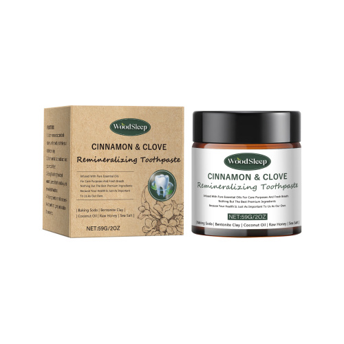 WoodSleep 清新膨润土牙膏 清洁牙齿保护牙釉质温和成分牙齿护理