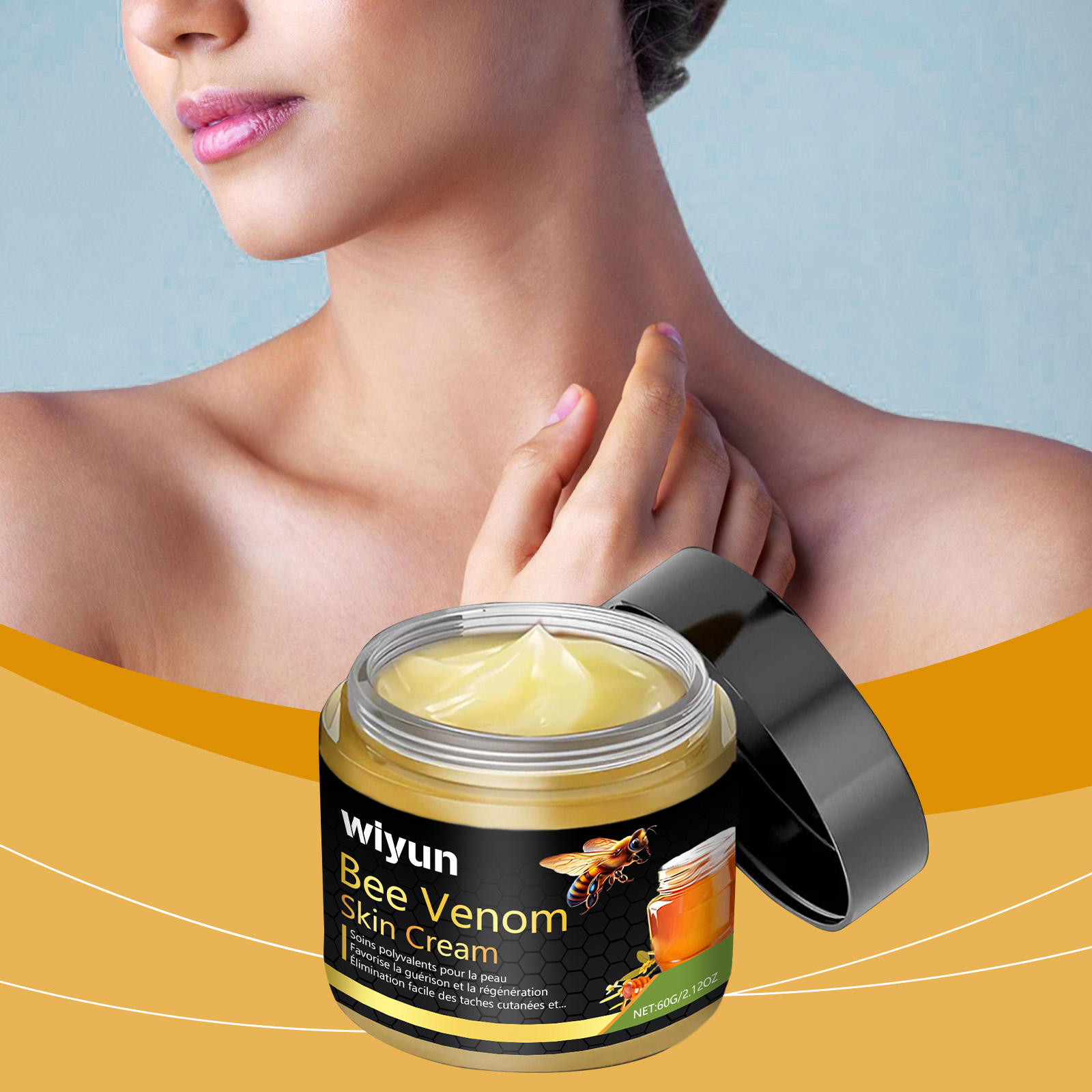 wiyun-bee-venom-skin-care-cream-gentle-moisturizing-repair-body-blemishes-smooth-body-skin-care-cream
