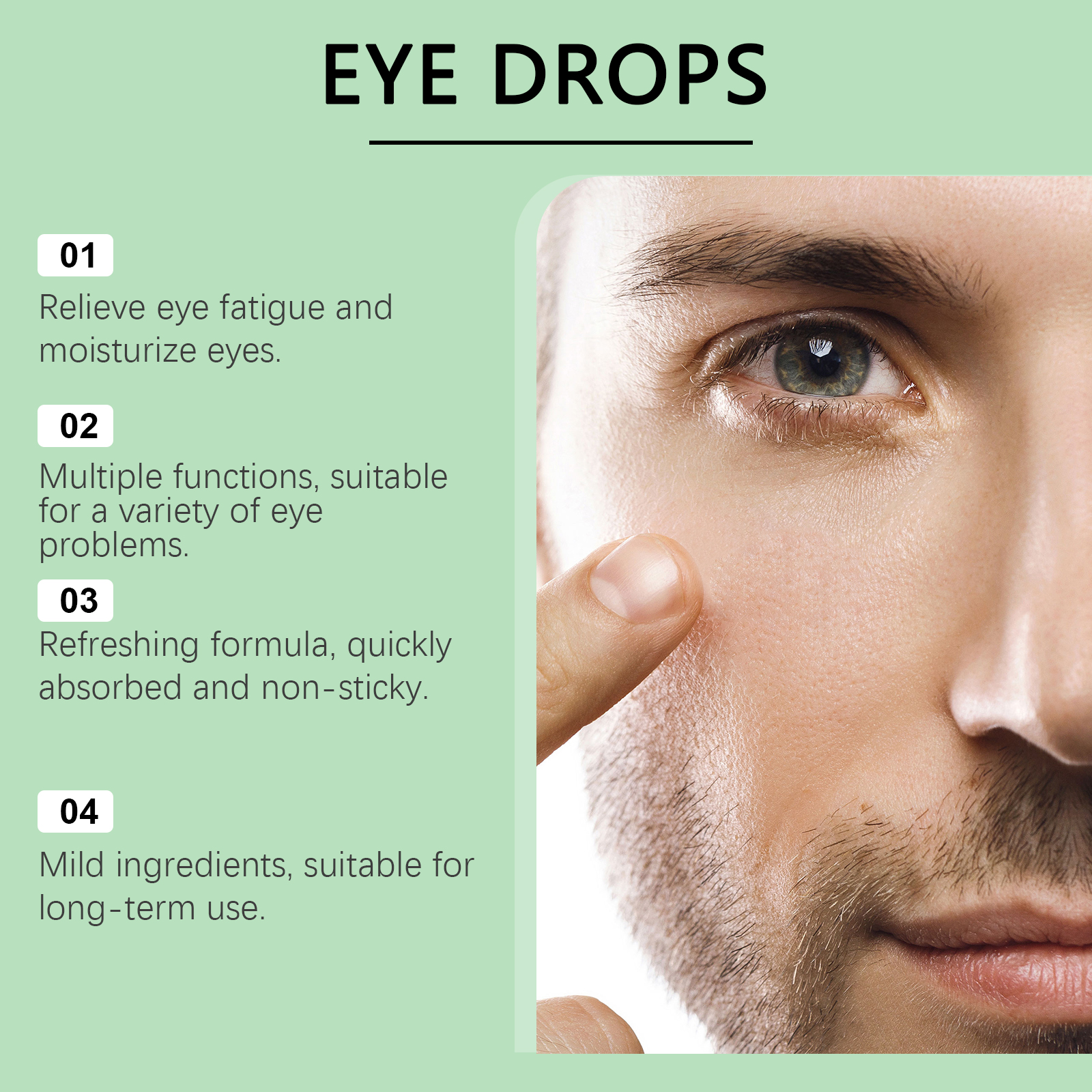 Ximonth Care Eye Drops Keep Your Eyes Comfortable Eye Care Moisturizing And Gentle Nourishing Eye Drops_voghion.com