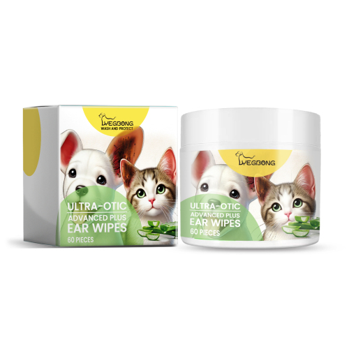 Yegbong 猫狗耳朵清洁棉片 舒缓宠物耳道不适清洁耳部污垢