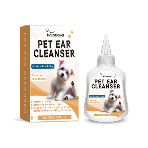 Yegbong 宠物耳朵清洁剂 猫咪狗狗宠物通用耳朵清洁污垢清洗液